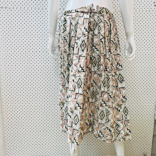 1960s vintage / hand made full skirt / s (3907770902058904373)