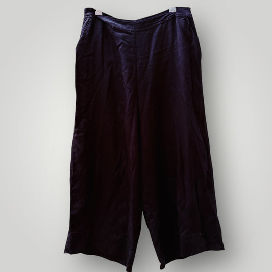 MAX / wide legged pants / glossy black / 16 (3909392353662706447)