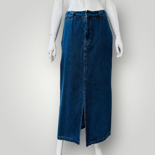 DICKIES / long denim skirt / s (3911289260707719840)