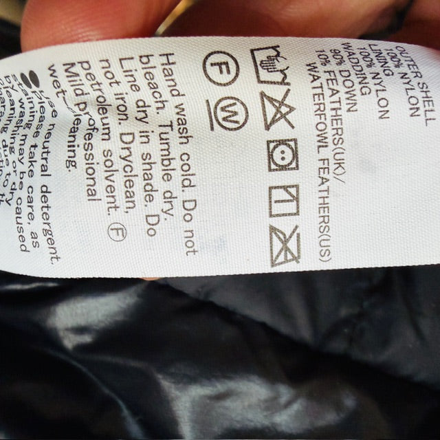 MUJI / quilted down coat / XL (3912343314378396892)