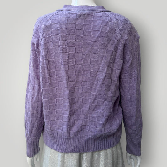 KILT / ava merino cardi / lavender / m (3914056314641351711)