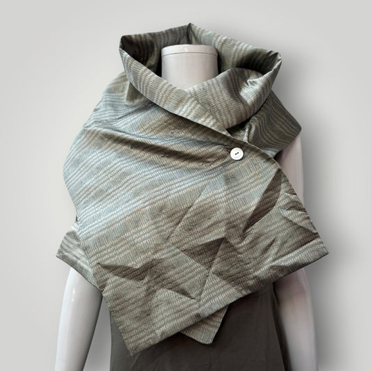 SAKAGUCHI / silk wrap scarf / made in nz (3914752945119942002)