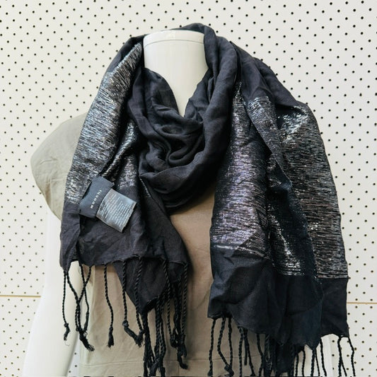 MOOCHI / fringed band scarf (3914839078688357890)