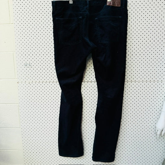 1990s vintage / RALPH LAUREN / blue corduroy pants / 38/32 (3914839195418176324)