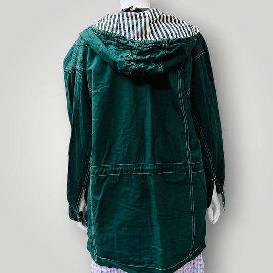 1990s vintage / UNITED BLUES / green anorak / s (3915354978135639315)