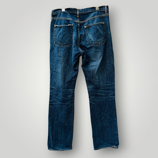 2000s Vintage / Paper Denim & Cloth Jeans / 34 / Button Fly Made In USA / Y2K (3915872313986897415)