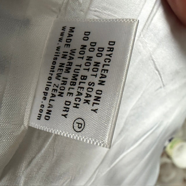 WILSON TROLLOPE / striped jacket / 12 / made in nz (3915983875715034675)