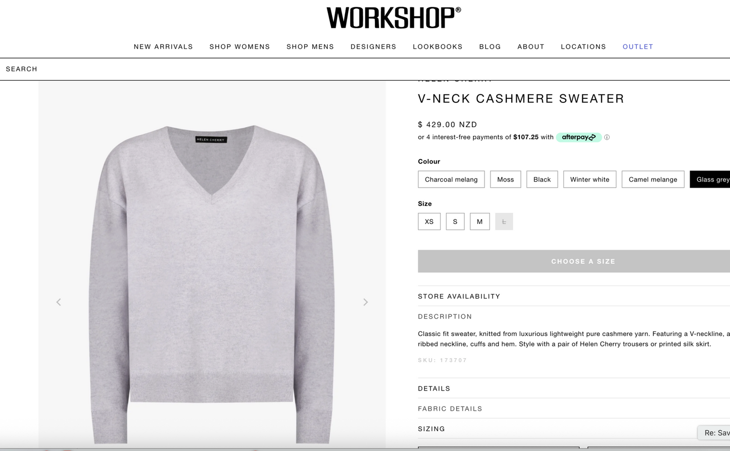 HELEN CHERRY / 100% cashmere jumper / pink / m (3916479692223220399)