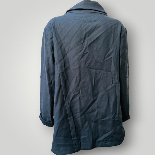 JANE DANIELS / khaki merino jacket / s / made in nz (3918299631393837843)