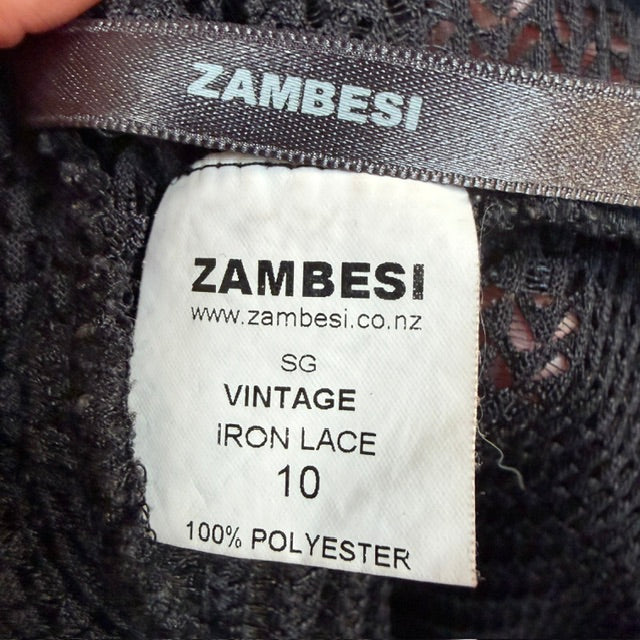 ZAMBESI / 'vintage' / reversible lace top / s (3919247264869623449)