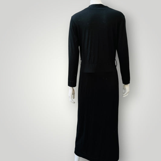 LIAM / merino maxi dress with belt / s (3920179604755931670)