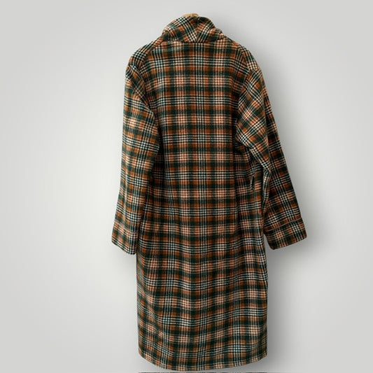1960s nz vintage / KLIPPER / wool robe / L (3920355101733204588)