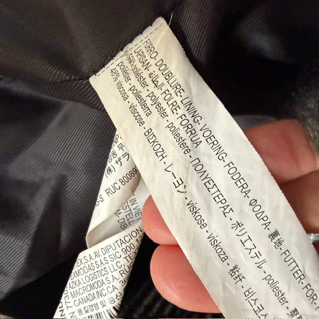 ZARA / herringbone coat / s (3920711528665429104)