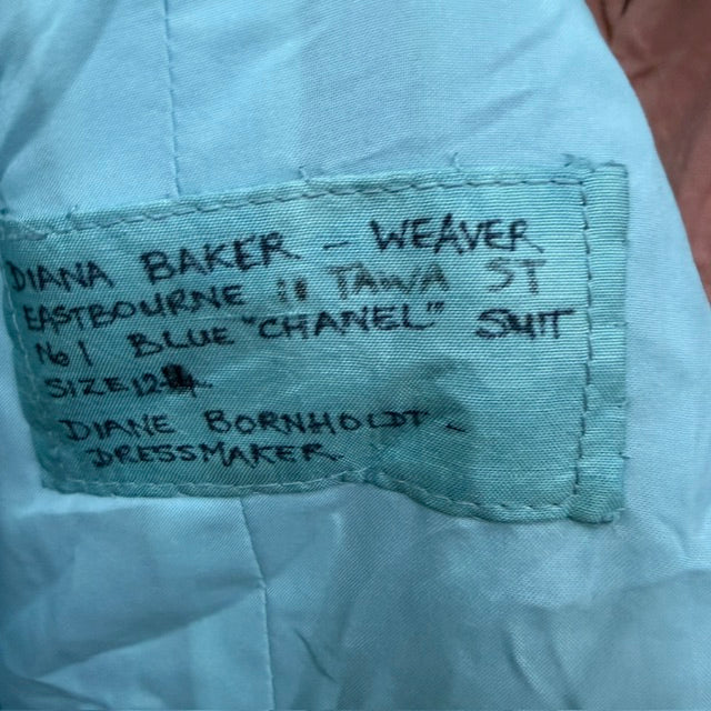 hand woven / hand made / 'chanel' jacket / m (3920797612271035683)