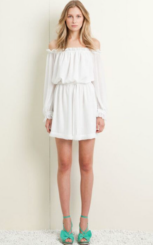 RUBY / kingsley smock dress / blue / s (3920799748553783998)