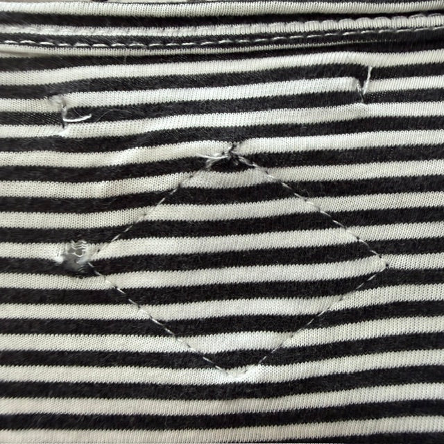 GHANDA / striped tee / M (3922007566263834425)