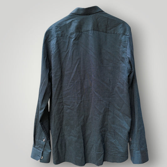 TED BAKER / long sleeved cotton shirt / XL (3922007999756902751)