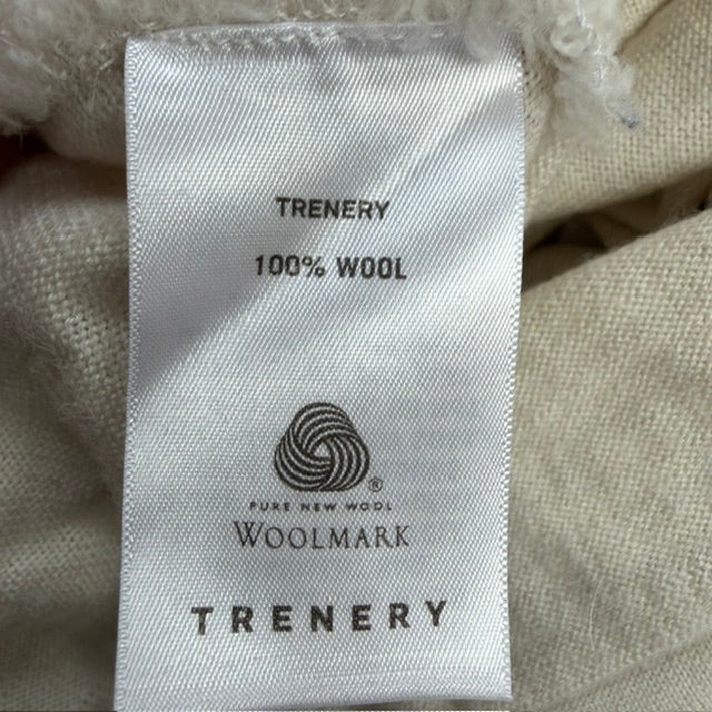 TRENERY / pure wool high necked jumper / L (3922093964791618969)