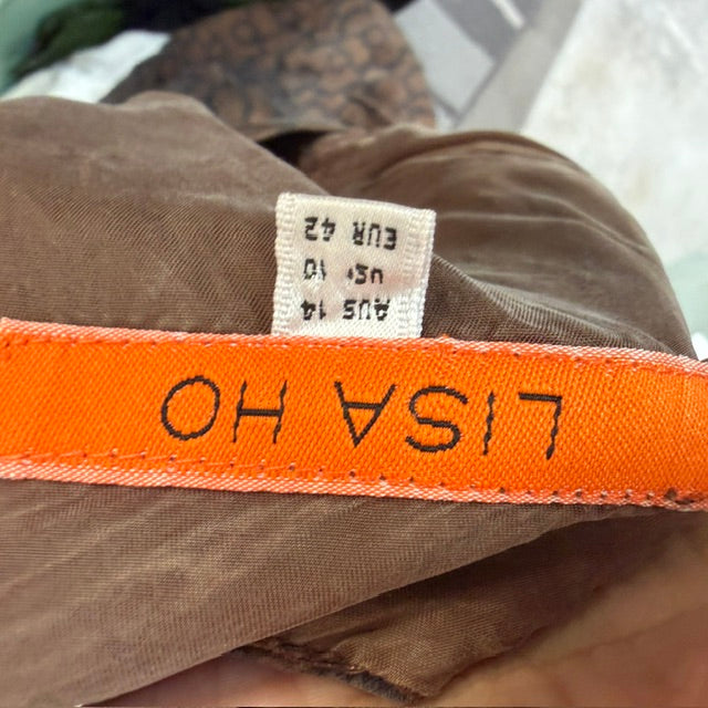 y2k vintage / LISA HO / silk dress / 14 (3923222364474971198)