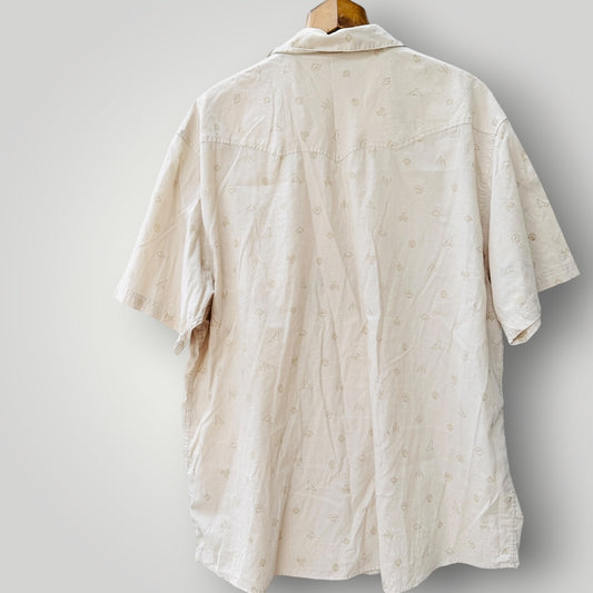 HOWLER BROS / western style domed short sleeved shirt / XXL (3926418181804758098)