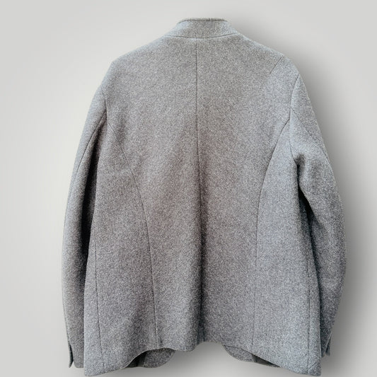 ALL SAINTS / grey wool "Rushmore Blazer" / XL (3926418195588292161)
