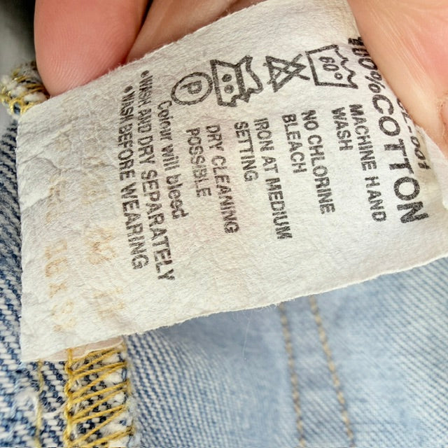 1990s vintage / LEVI'S / light wash 535 relaxed-fit denim jeans / 38 x 31 (3926828143713079747)