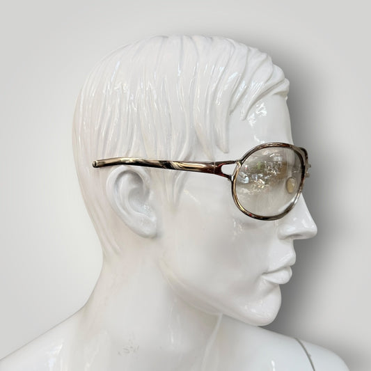 CHRISTIAN ROTH Series 14218 / vintage titanium sunglasses / made in Japan (3926913760257855175)