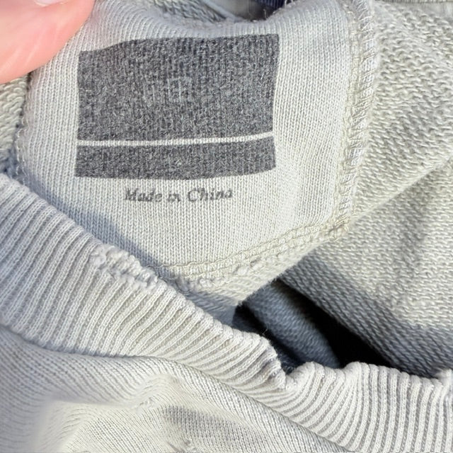 KSUBI / green distressed sweatshirt / L (3927449463473164670)