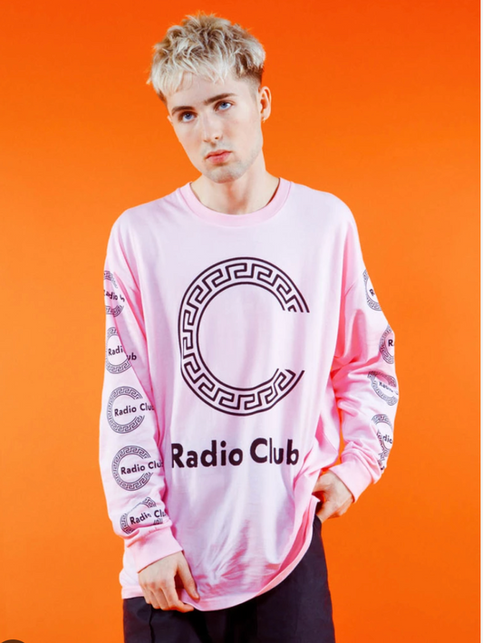 Carhartt WIP x Perks and Mini - Radio Club Logo Sweatshirt - White - Size L (3928843284326771391)