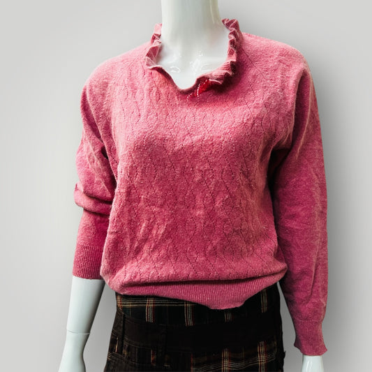 1960s nz vintage / GLENGYLE / mohair sweater / m / made in nz