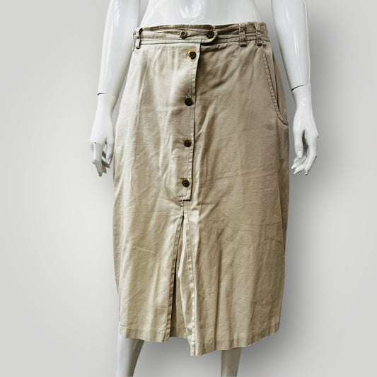 1980s nz vintage / CARAVELLE / cotton skirt / s
