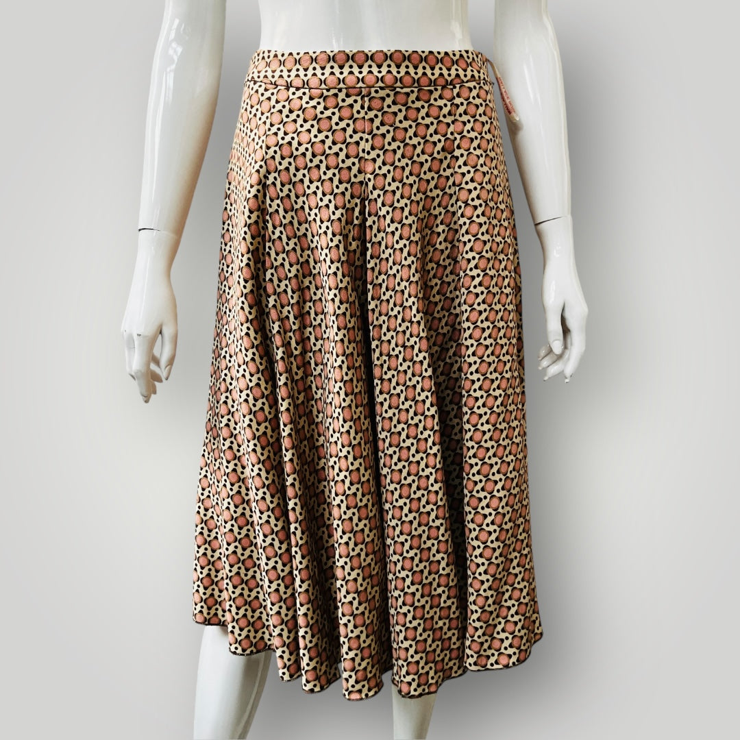 1990s nz vintage / WALLACE ROSE / silk skirt / 10 Skirts