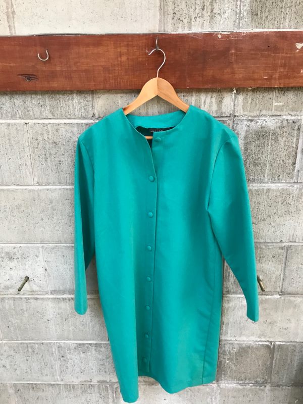 NZ VINTAGE / 80s SUZY duster dress / S (3755595791980439712)