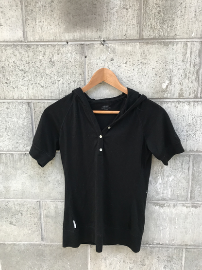 ICEBREAKER hooded merino tee /  S (3757671678314283261)