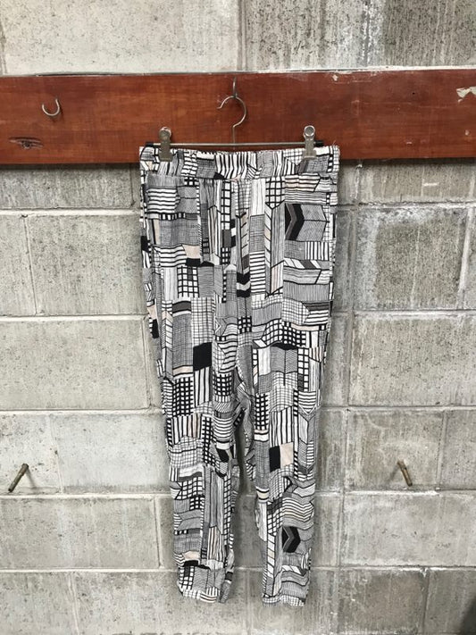 VISAGE silk trousers S, made in NZ (3759936211834520857)