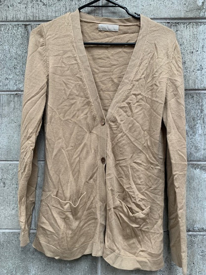 longline wool cardigan S (3763636962029609498)