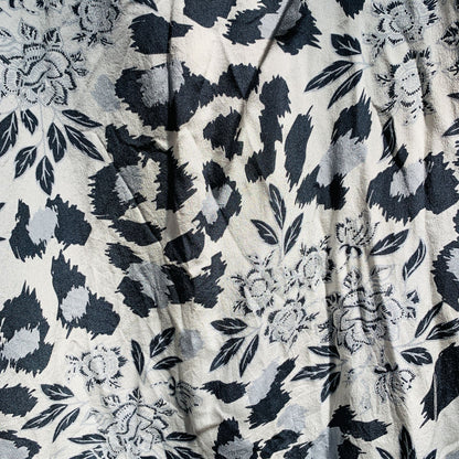 MADE IN NZ / Blak sheer silk mini dress / 10 (3773910863332239541)