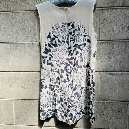 MADE IN NZ / Blak sheer silk mini dress / 10 (3773910869871458259)