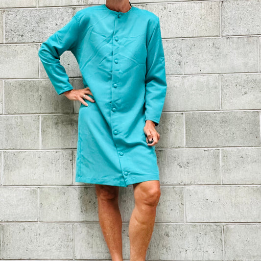 NZ VINTAGE / 80s SUZY duster dress / S (3779354781238991550)
