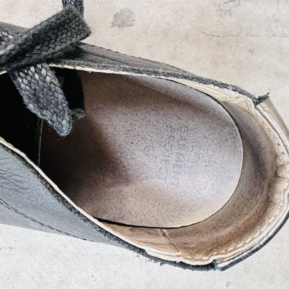GARMENT PROJECT / black leather sneakers / 41 (3781006618940529871)