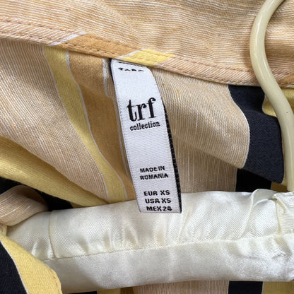 ZARA / crop cotton shirt / xs (3781884291211124929)