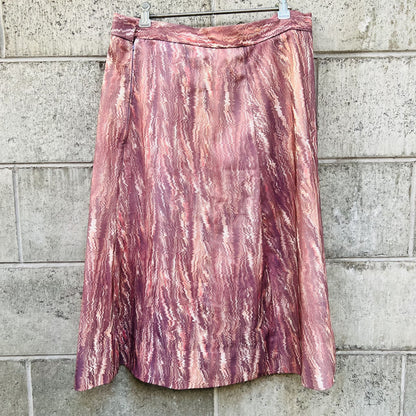 nz vintage / handmade pink midi skirt / 12 (3787817093546351051)
