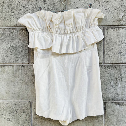 PRINCESS POLLY / HUNTER MAE ROMPER / white / 12 (3788258259340674886)