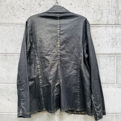 gold edged jacket / 12 / nz designer (3789717643377354527)