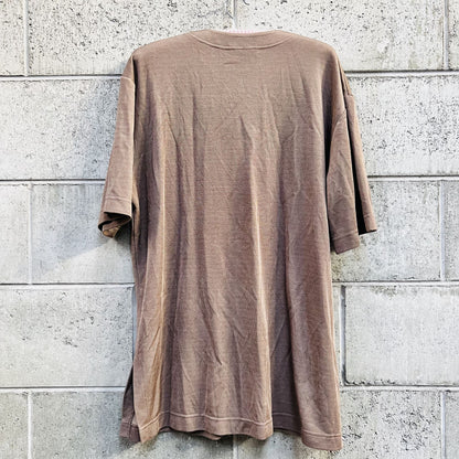 vintage KATIES / made in australia / brown button front top / 12 (3791453054127368705)