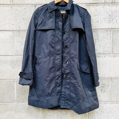 ZARA / navy trench / xs (3792138296102872093)