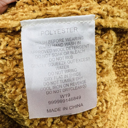 mustard / chenille jumper (3797325917741727107)