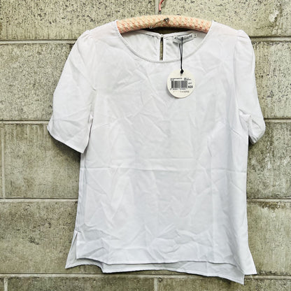 atmos&here / 'eva' white shirt / 8 / BNWT (3802231624622199939)