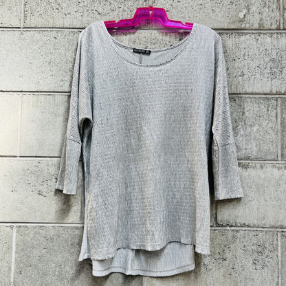 FATE + BECKER / silver oversized top / 8 (3812527245044830476)