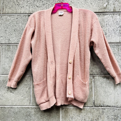 UNITED / vintage angora cardigan / s/m / made in nz (3816855438504937901)